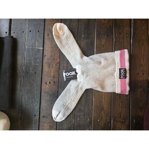 Pook Grey Bunny Ear Knit Toque